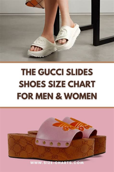 gucci slide size guide